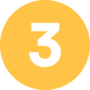 Yellow circle with the number 3 inside